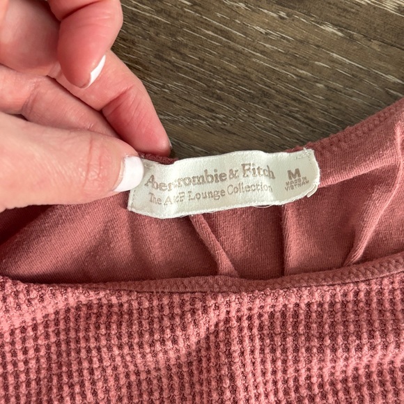 Abercrombie & Fitch Pink Waffle Lounge Set - Picture 5 of 7